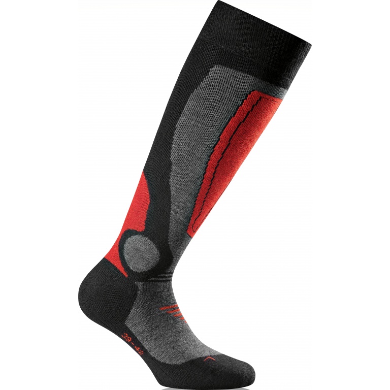 Rohner Skisocke Calf Basic Ski anthrazit - 2 Paar